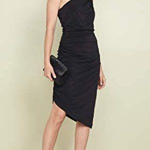 NWT HALSTONHeritage Asymmetric Ruched Jersey Dress